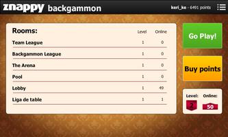 Backgammon Znappy screenshot 2