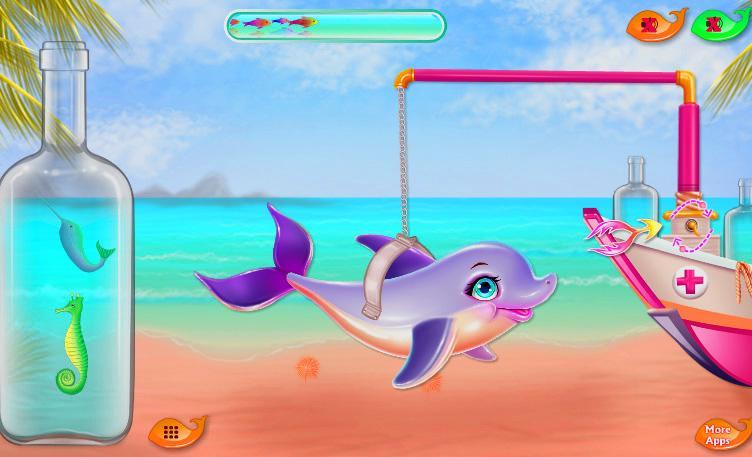 Descarga de APK de juego de cuidado delfines para Android