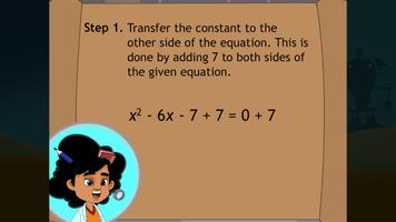 Solve Quad Eq by Completing Sq poster