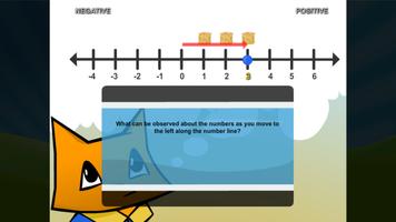 Integers Order on Number Line screenshot 1