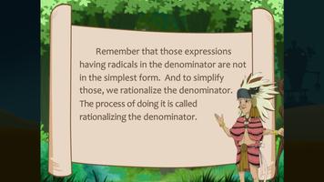 More on Rationalizing Deno poster