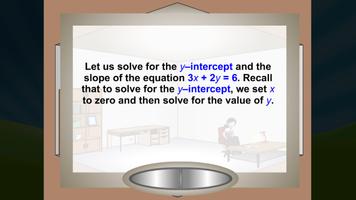 Linear Eq in Slope Intercept poster