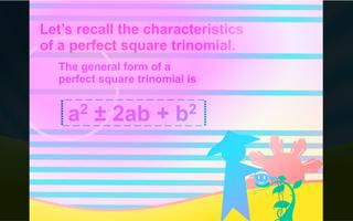 Factoring a Perfect Sq Tri screenshot 2