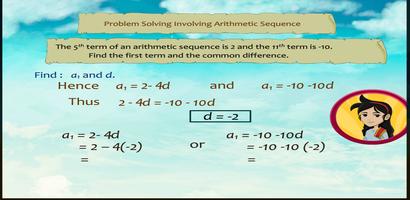 Solve Prob Arithmetic Sequence screenshot 1