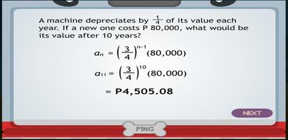 Solve Problems  Geometric Seq screenshot 1