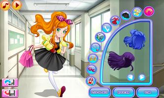 Dress Up Games, Late For Class اسکرین شاٹ 1