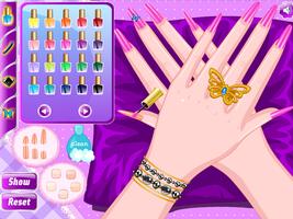 Salon Nagels - Manicure Spel screenshot 2