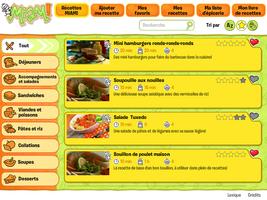 Livre de recettes MIAM! Screenshot 1