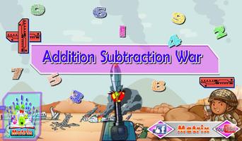 Addition Subtraction  vs War poster