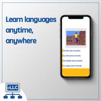 برنامه‌نما Learn 17 Language with eLLC عکس از صفحه