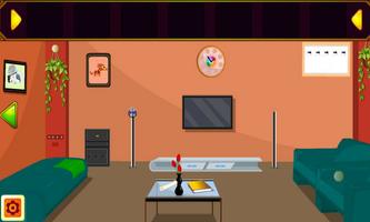 Beauty Brown Room Escape اسکرین شاٹ 1