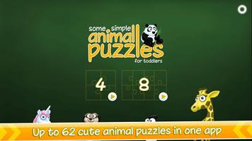 Poster Animal Puzzles for Toddlers