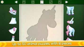 Süße Tier Puzzles für Kinder Screenshot 2