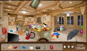 Hidden Object Messy Kitchen โปสเตอร์