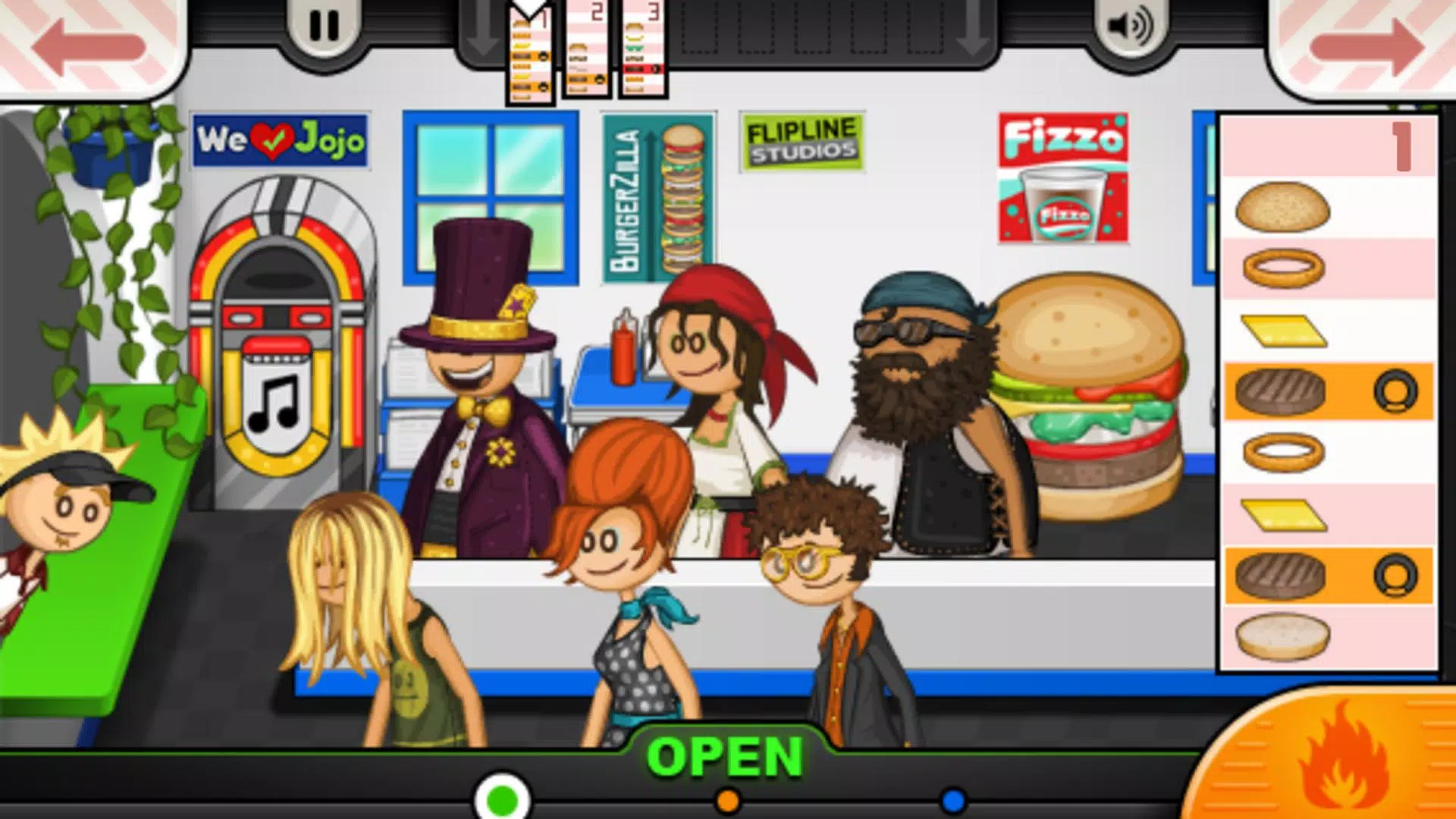 Papa's Burgeria To Go! Latest Version 1.2.4 for Android