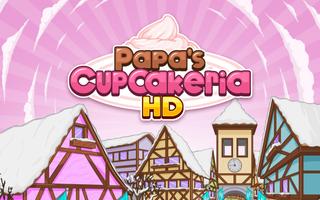 Papa's Cupcakeria HD Affiche