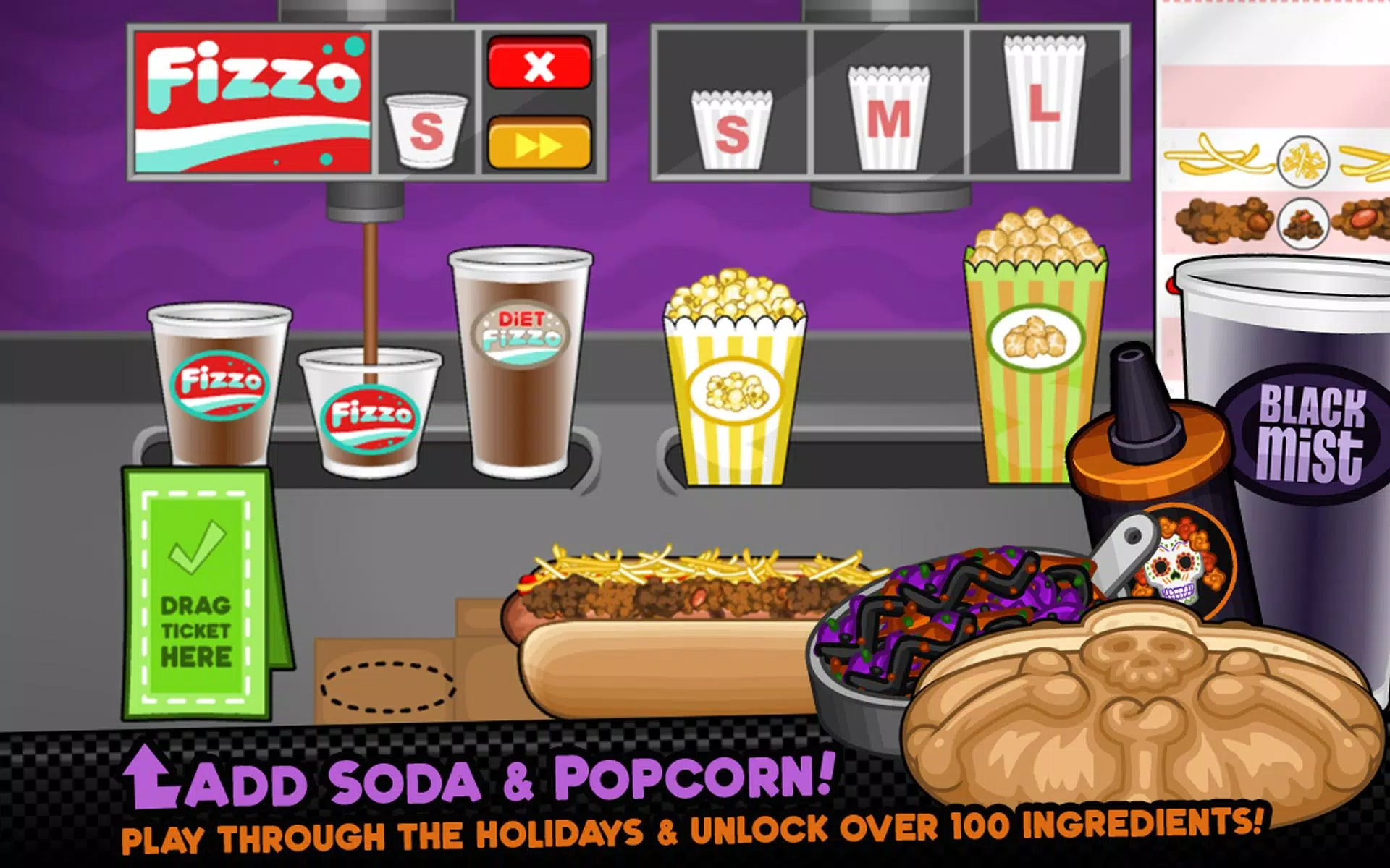 Última Versão de Papa's Hot Doggeria HD 1.1.3 para Android