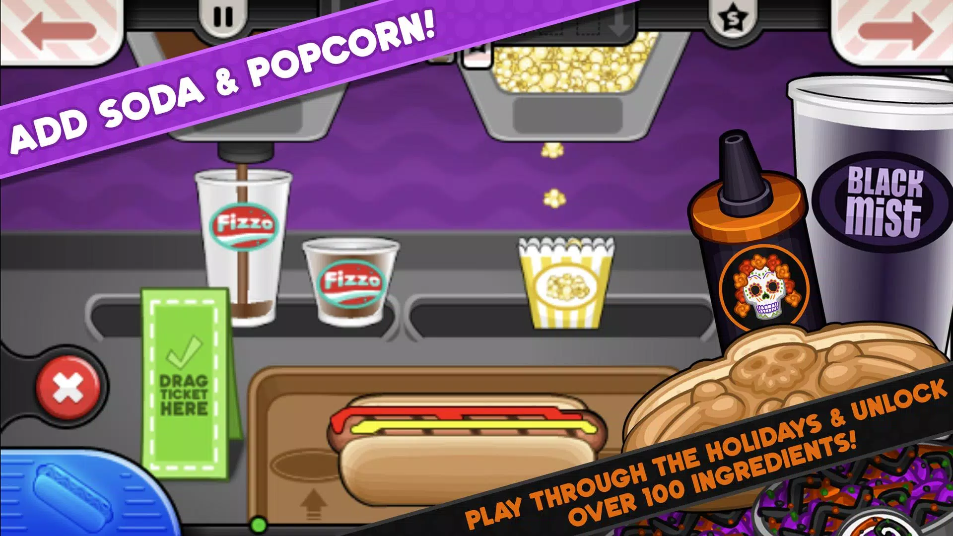 🔥 Скачать Papas Hot Doggeria To Go! 1.1.4 APK . Приготовление