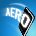 Texte Aero icône