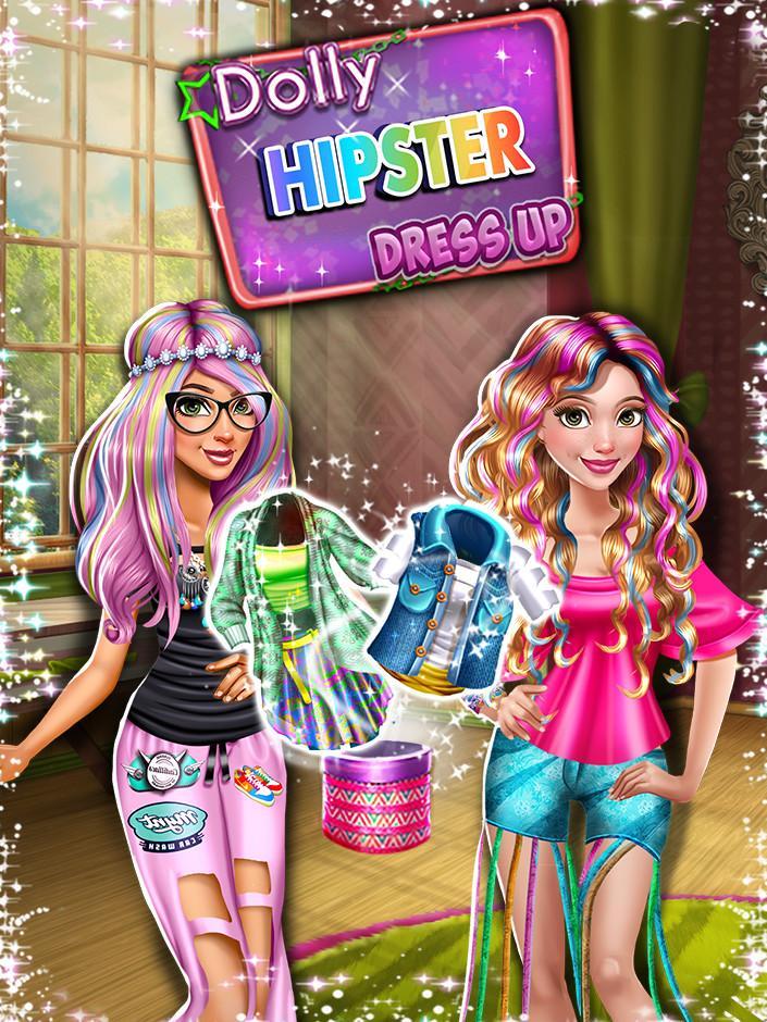 Dress up Game: Dolly Hipsters ス ク リ-ン シ ョ ッ ト 10.