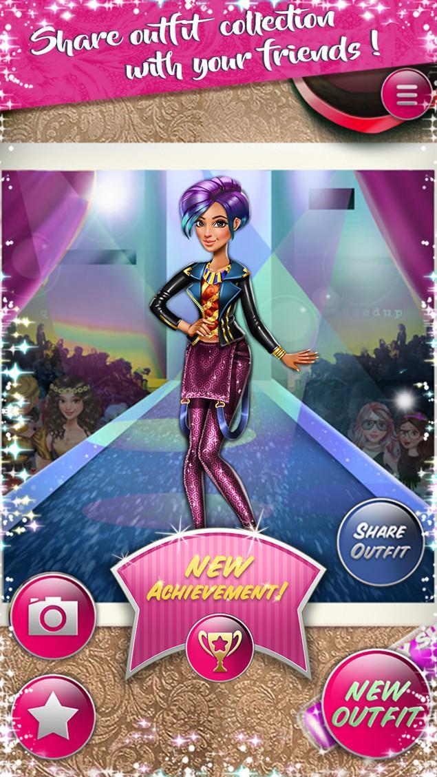 Dress Up Game Tris Runway For Android Apk Download - how to save your outfit on roblox mobile