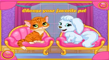 hari hewan peliharaan - permainan anjing & kucing screenshot 1