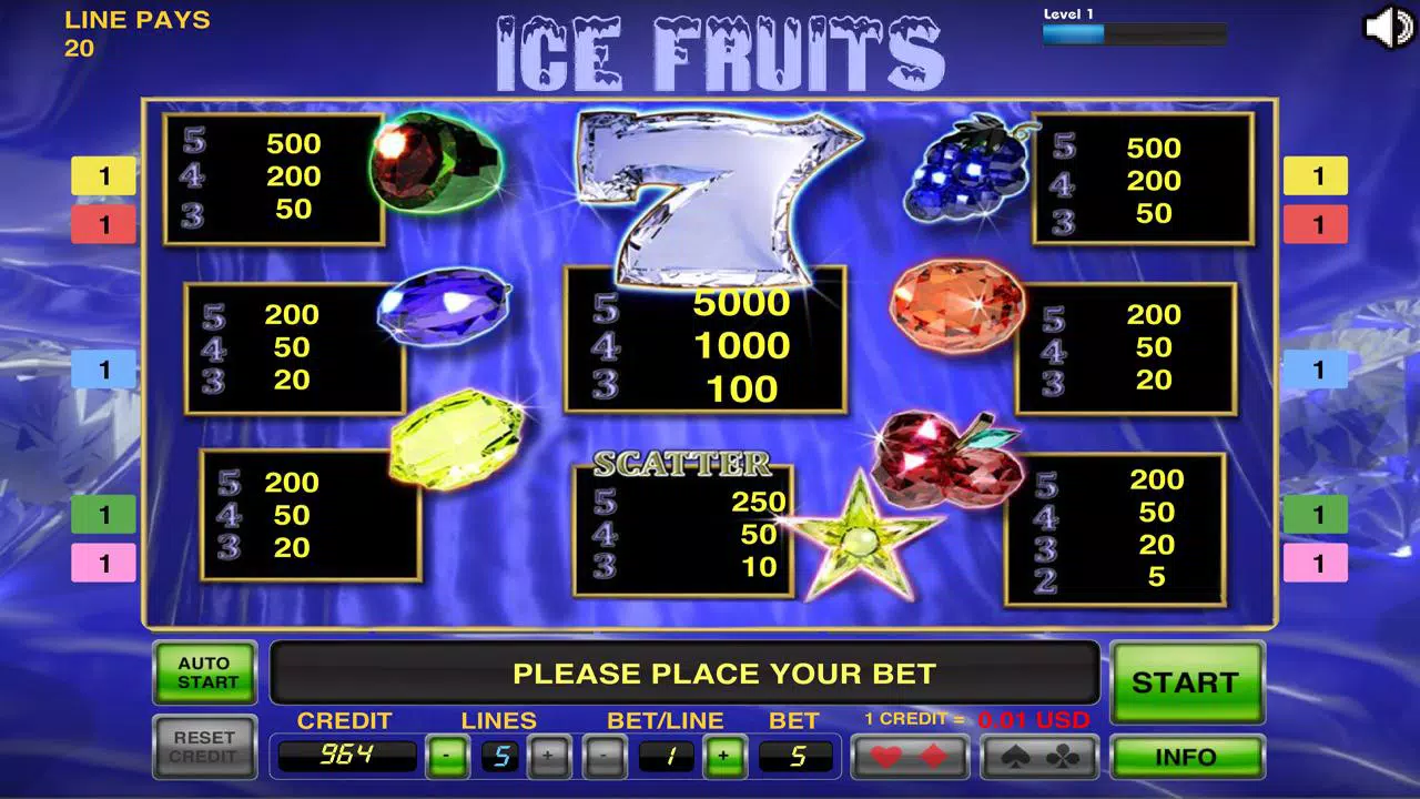 Ice Fruits Slot Machine Ice Fruits Slot Machine