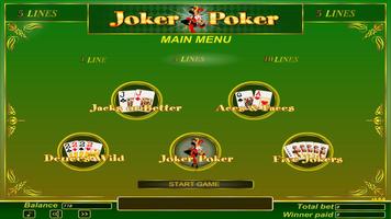 Video Poker Multigame पोस्टर