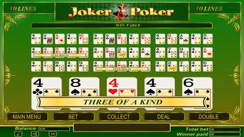 Video Poker Multigame स्क्रीनशॉट 1