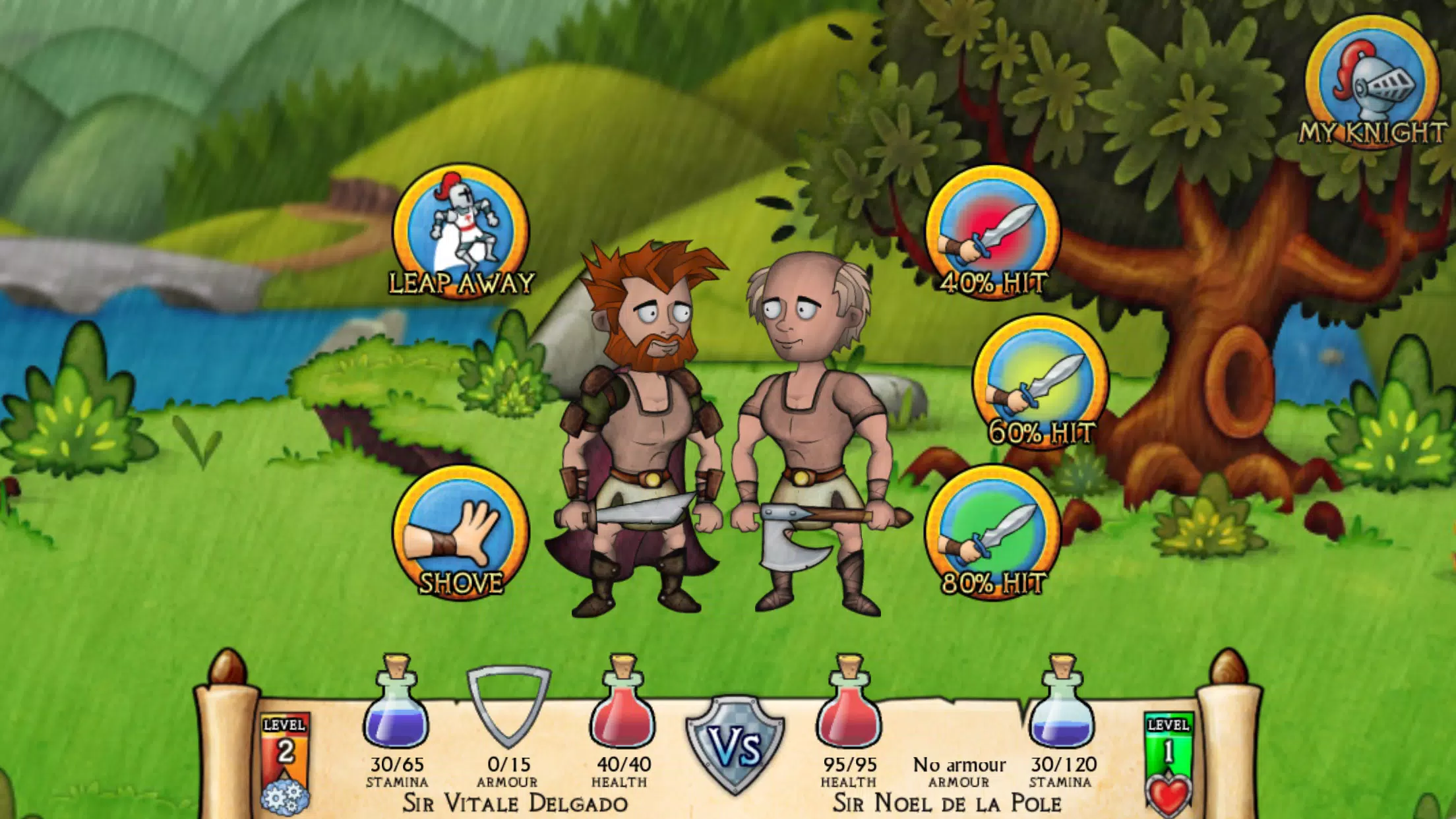 Swords and Sandals em Jogos na Internet