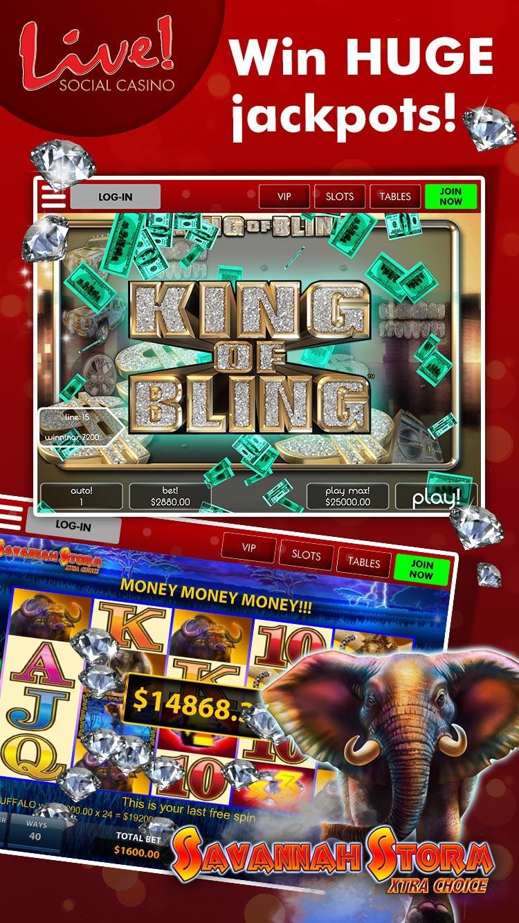 Live social casino promo code