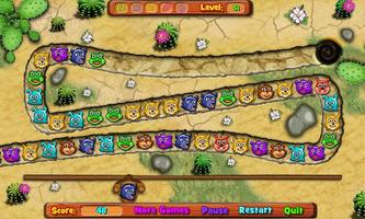 Save Funny Animals - Marble Shooter Match 3 game. screenshot 3