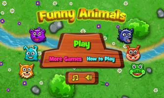 Save Funny Animals - Marble Shooter Match 3 game. poster