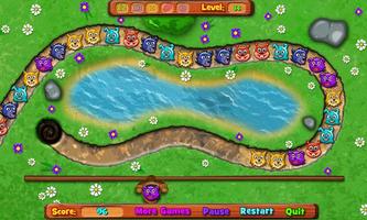 Save Funny Animals - Marble Shooter Match 3 game. screenshot 1