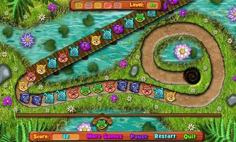 Save Funny Animals - Marble Shooter Match 3 game. screenshot 2