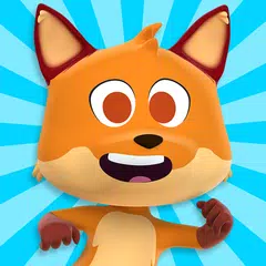 The Fox - Games for kids of Zoo Animals XAPK download