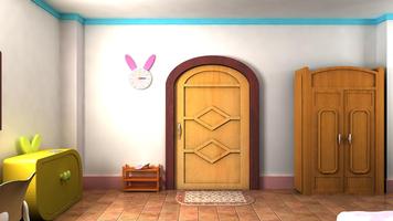 Cute Bunny Room Escape ポスター
