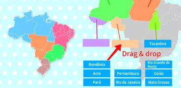 Brazil States Map Quiz