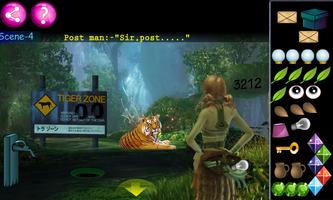 Escape Game -Tiger Zone plakat