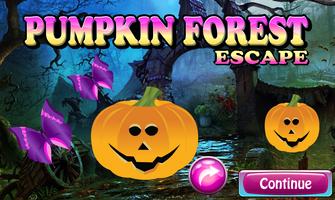 Pumpkin Forest Escape Game 170 پوسٹر