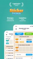 Sticker Town Affiche