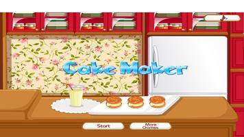 ケーキメーカー：料理ゲーム ポスター