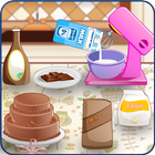 Baking and Cooking Chocolate Cake: Girl Fun Bakery icon