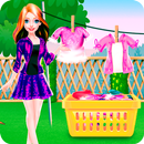 Mommy and Little Baby Laundry Day APK