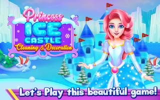 Princess Ice Castle Cleaning and Decoration poster