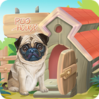 آیکون‌ Puppy Pug House Decoration