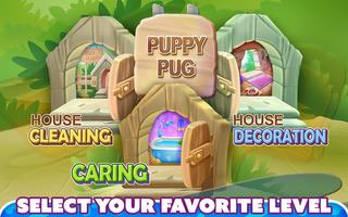 برنامه‌نما Puppy Pug House Decoration عکس از صفحه