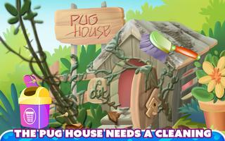 برنامه‌نما Puppy Pug House Decoration عکس از صفحه