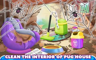 برنامه‌نما Puppy Pug House Decoration عکس از صفحه