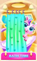 Rainbow Little Unicorn Daily Caring ảnh chụp màn hình 3